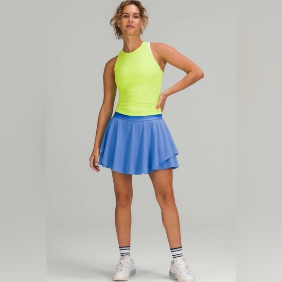 Lululemon Court Rival High-Rise Skirt Blue Nile - Picture 3 of 8